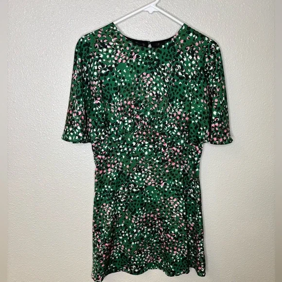 Topshop Austin Print Mini Dress 6‎ - Picture 3 of 7